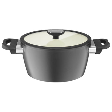 Smart 24cm Aluminium Casserole with Lid